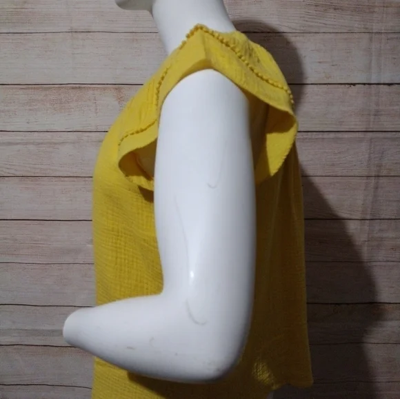 GRAND & Greene Yellow Top - Picture 3 of 5